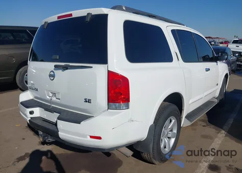 2009 Nissan Armada Se from USA, damaged, VIN 5N1AA08D99N601525